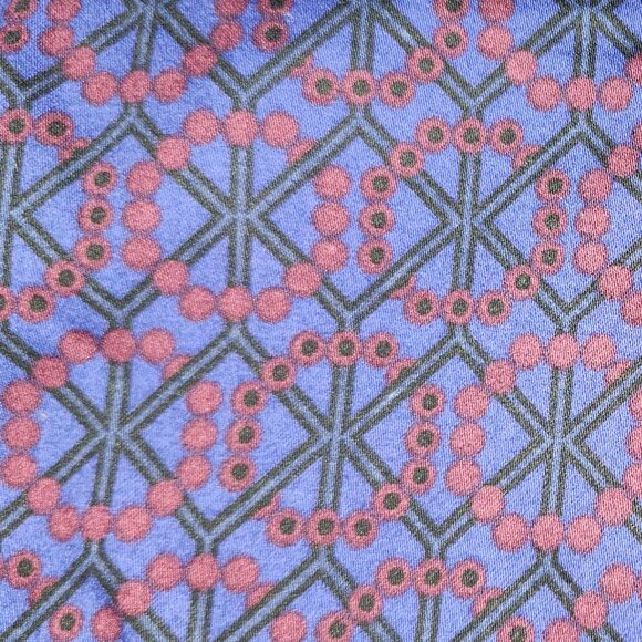 NEW Additionelle Geo Print Pencil Skirt Royal Blue/Burgundy Size 22 - Picture 3 of 4